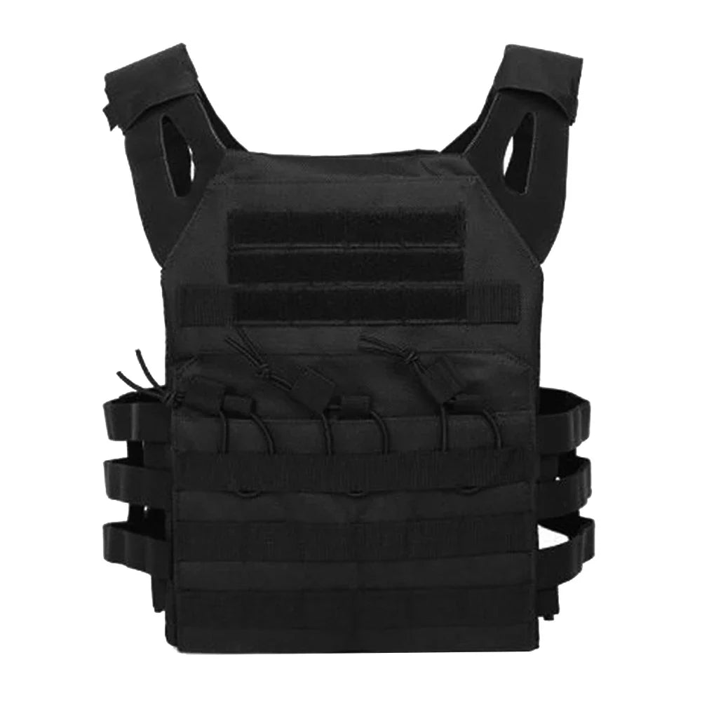 Gilet Porte-Plat en Nylon 600D Camouflage – Gilet de Protection Multifonction pour Chasse et Activités Outdoor - BLACKBEARD OUTDOOR INDUSTRIES