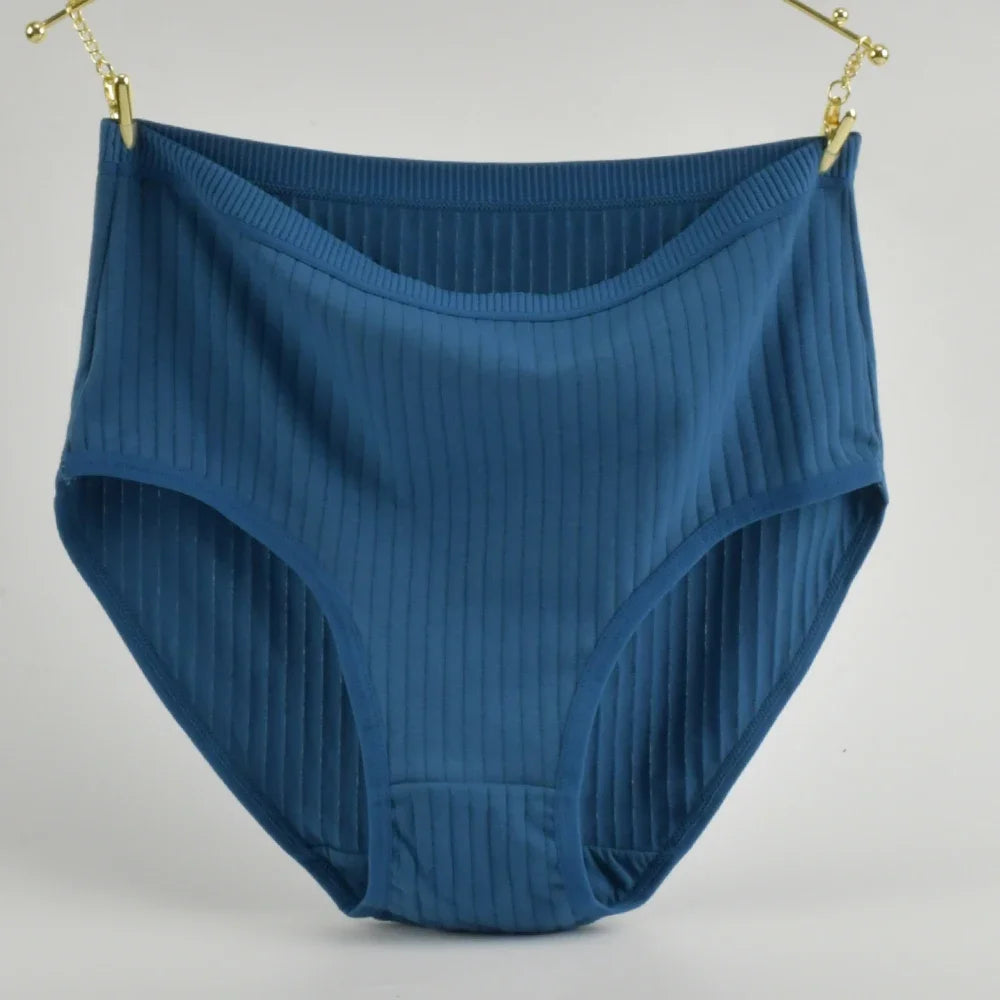 Culottes Coton Taille Haute Rayées Pour Femmes, Confortable & Respirante – Lingerie Plus Size BLACKBEARD OUTDOOR INDUSTRIES