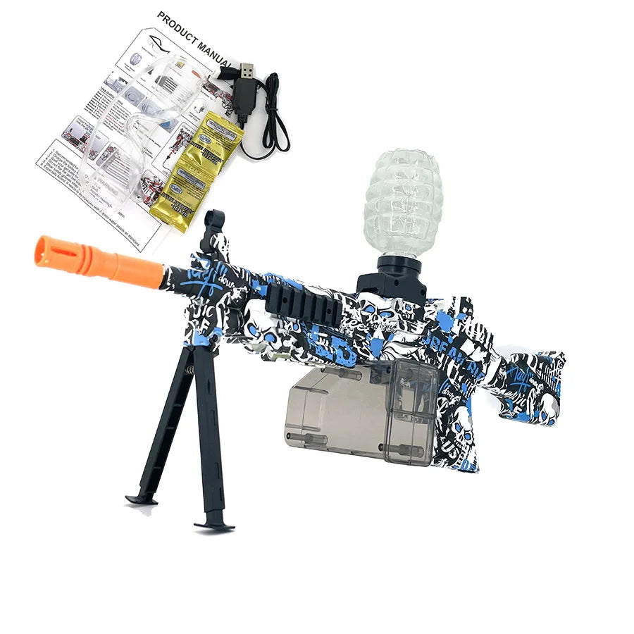 GEL Electric Ball Blaster, Rechargeable Battery, Automatic, Outdoor Games Toys For Activities Team Game M249 Ma boutique