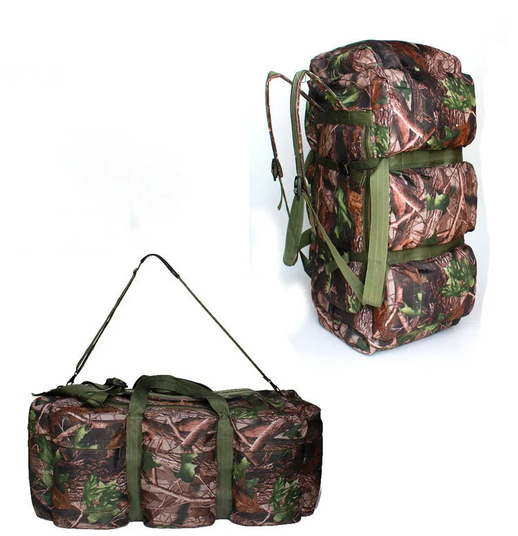Sac à Dos Super Grand Volume 100L - Imperméable - Camping, Randonnée, Voyage - Unisexe - BLACKBEARD OUTDOOR INDUSTRIES