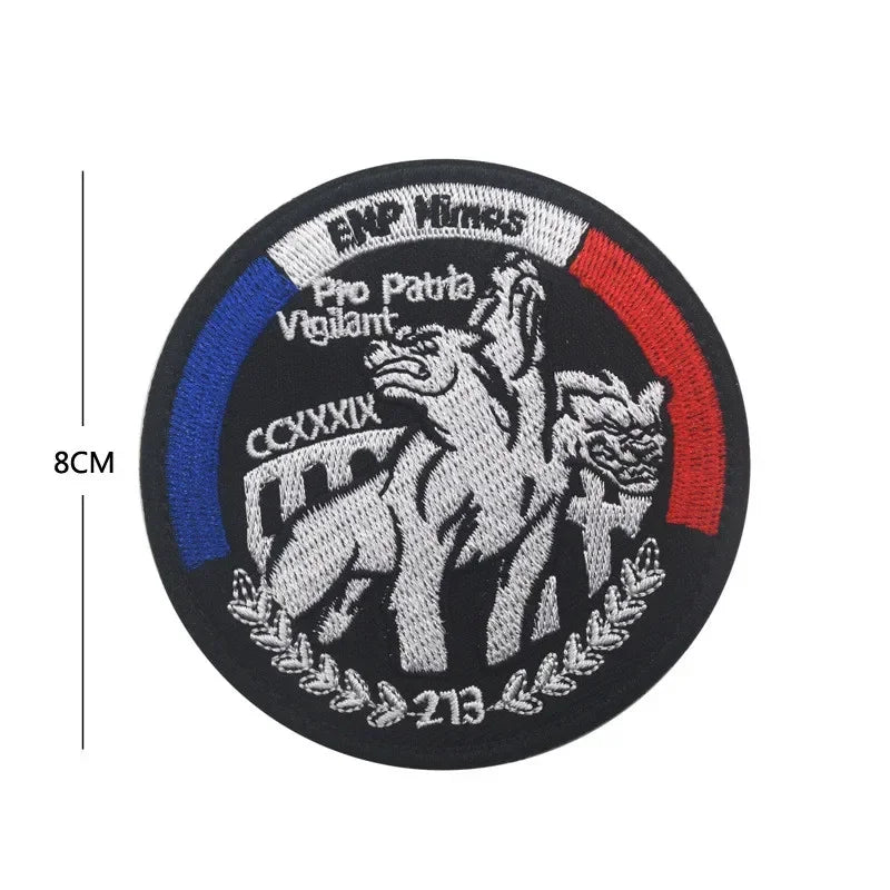 Patch Drapeau France IR Réfléchissant – Badge Tactique Brodé pour Casquette, Sac, Brassard - BLACKBEARD OUTDOOR INDUSTRIES