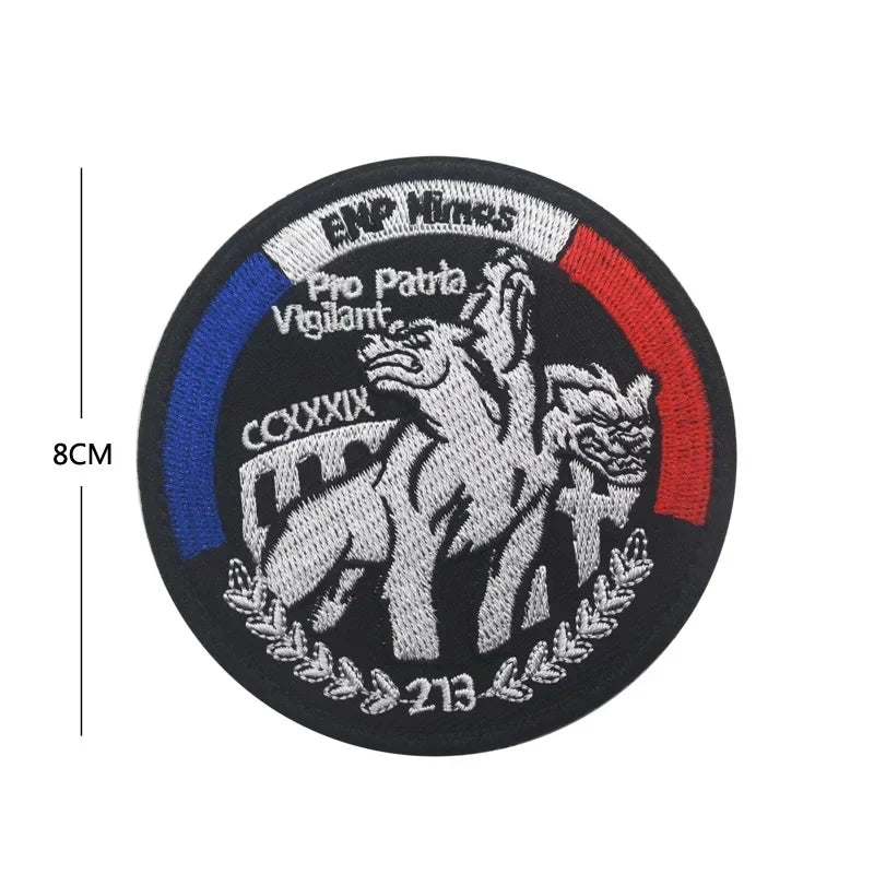 Patch Écusson Brodé GIGN GIPN BRI – Patch Tactique Militaire France – Pochettes à Attacher pour Vêtements et Sacs - BLACKBEARD OUTDOOR INDUSTRIES