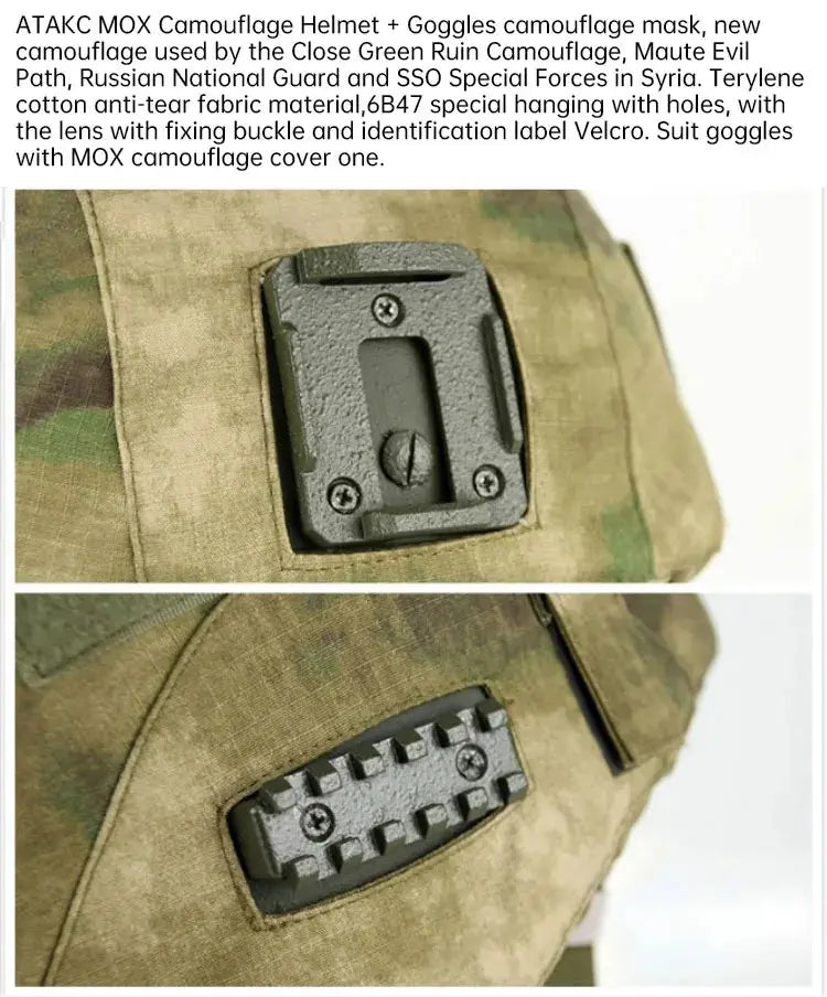 Casque Tactique d’Entraînement 6B47 – Réplique Russe "Little Green Man" Ma boutique
