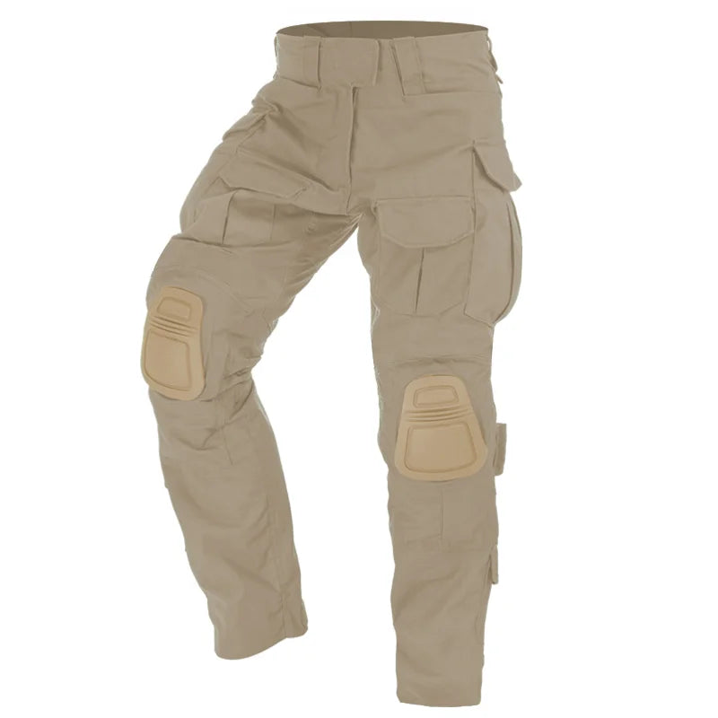 Pantalon Cargo Tactique Camouflage Multicam avec Genouillères – Homme/Femme - BLACKBEARD OUTDOOR INDUSTRIES