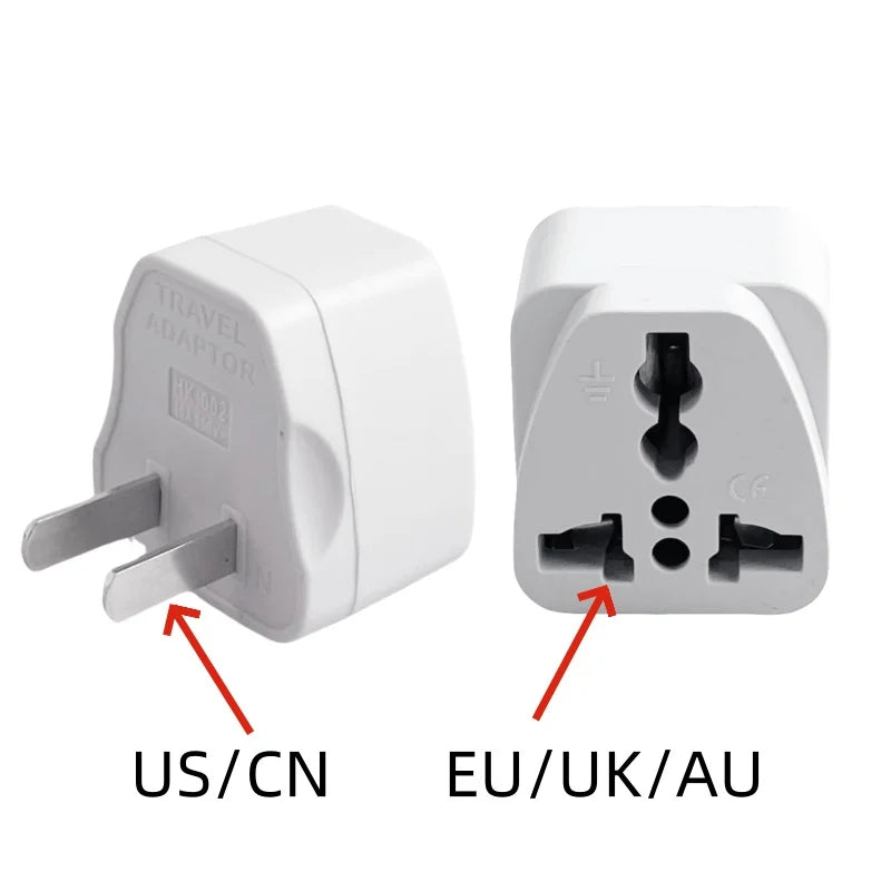 Universal AU UK US EU Plug Adapter – Adaptateur de Voyage Multi-Prises - BLACKBEARD OUTDOOR INDUSTRIES