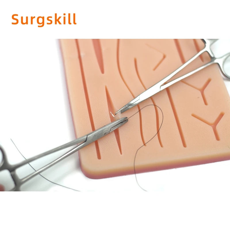 Kit de Pratique de Suture Chirurgicale pour Formation Médicale – Tapis de Suture avec Ensemble d'Outils - BLACKBEARD OUTDOOR INDUSTRIES