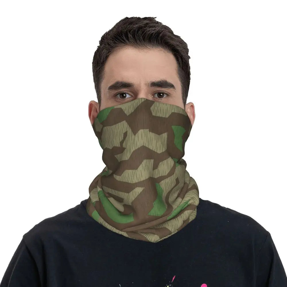 Tiger Stripe Camo – Bandeau Tour de Cou Hiver Multifonction pour Hommes et Femmes | Parfait pour Randonnée, Cyclisme, Sports Outdoor et Usage Quotidien - BLACKBEARD OUTDOOR INDUSTRIES