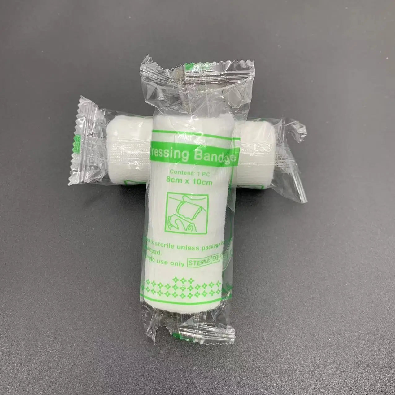 Bandage Hémostatique Élastique PBT - Pansement Stérile pour Plaie, Pansement de Secours à Usage Unique - BLACKBEARD OUTDOOR INDUSTRIES