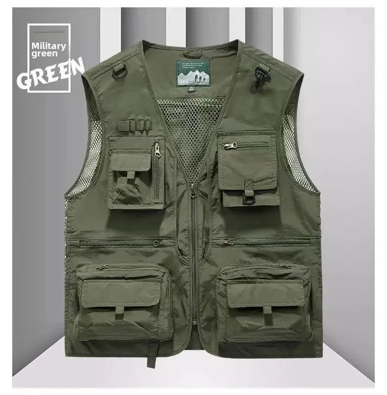 Gilet Homme Multi-Poches en Maille — Modèle 8512 - BLACKBEARD OUTDOOR INDUSTRIES