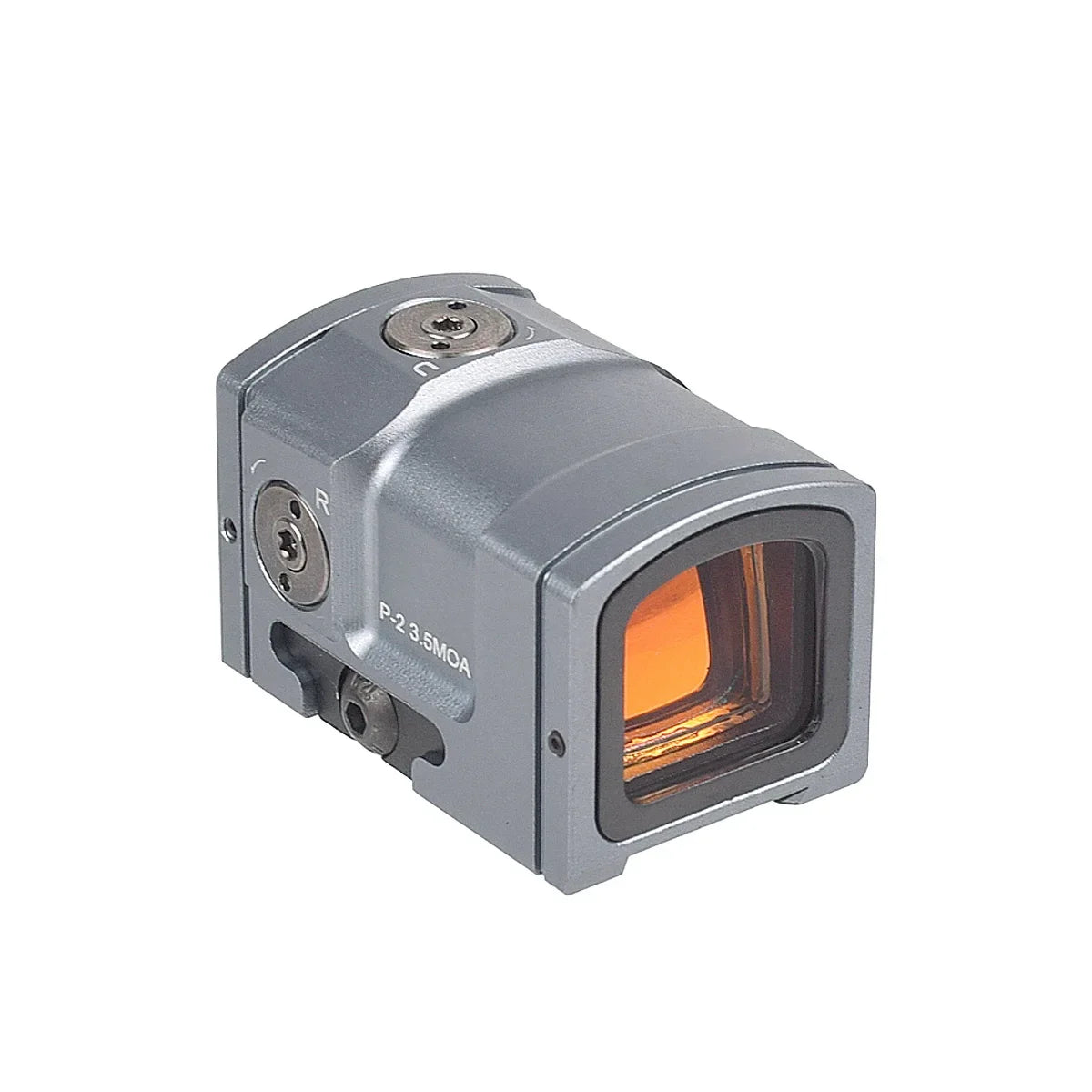 Lunette de visée tactique P-2 Red Dot 3,5 MOA avec montage haut 1,54" et fixation rail 20 mm — Pour pistolet Glock 17 MOS et carabine airsoft - BLACKBEARD OUTDOOR INDUSTRIES
