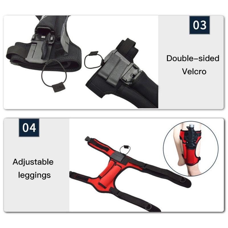 Set d'Équipement de Plongée sous-Marine avec étui à Couteau et Sac de Jambe Ajustable - BLACKBEARD OUTDOOR INDUSTRIES