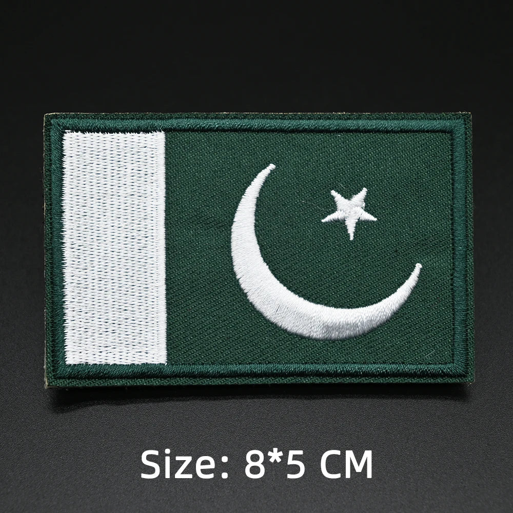 Patches Drapeaux Brodés Tactiques – international - BLACKBEARD OUTDOOR INDUSTRIES