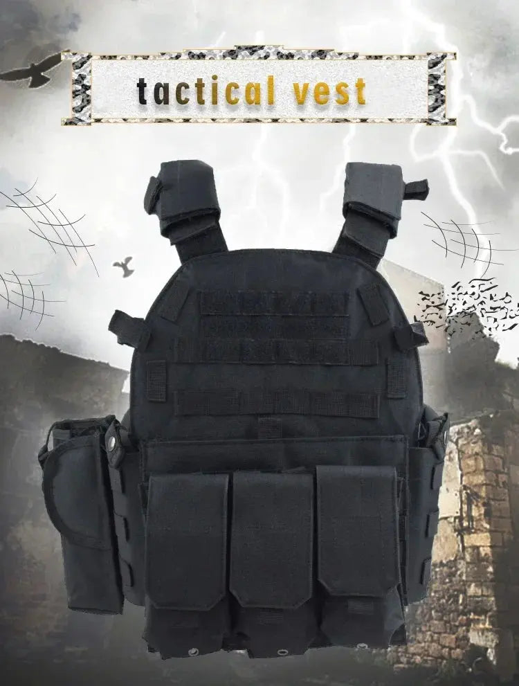 Gilet Tactique 6094 – Porte-Plaques MOLLE Militaire Ma boutique