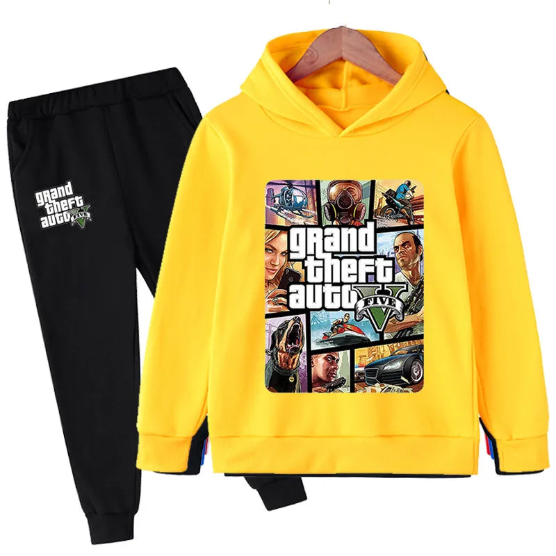 ensemble de jogging pour enfant imprimé GTA 5 Ma boutique