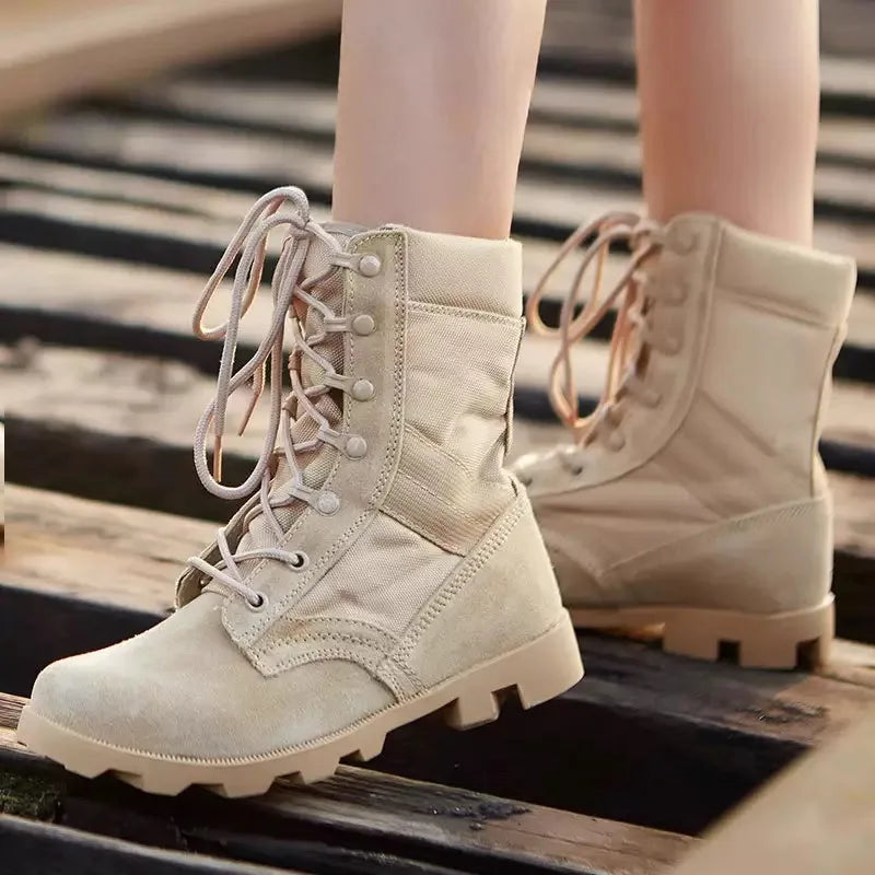 Green Boots – Bottes Panama Old School, Desert Boots Style Militaire - BLACKBEARD OUTDOOR INDUSTRIES