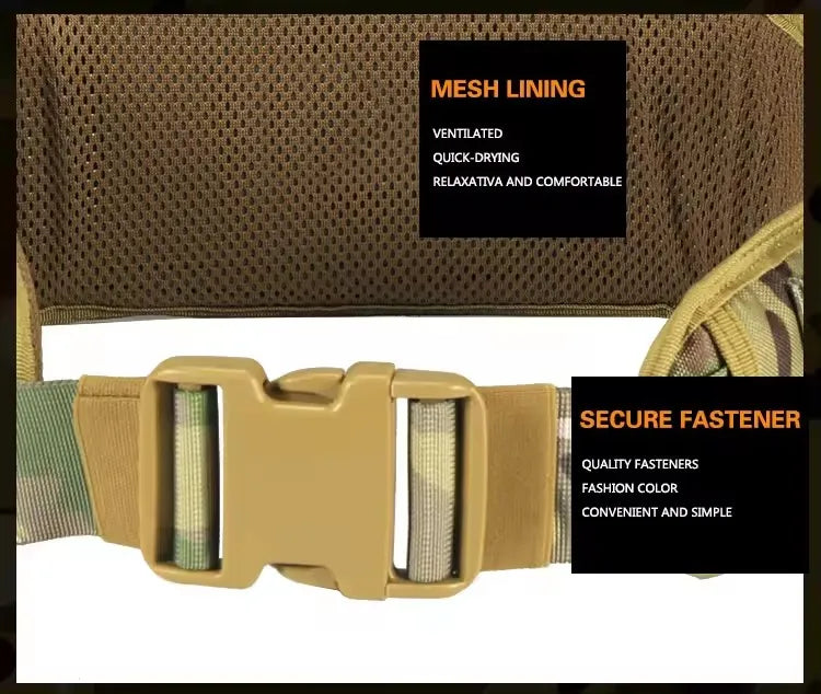 Yakeda L1810-1 Ceinture de combat Molle Ma boutique