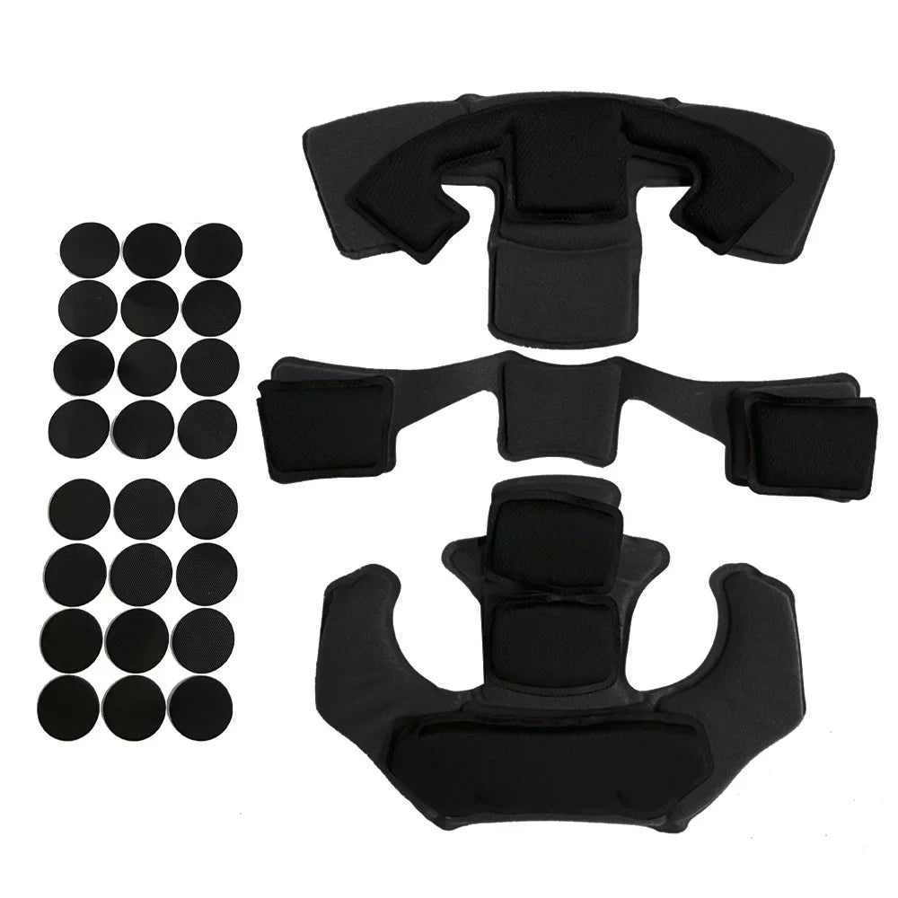 Système de Suspension & Coussinets Mémoire pour Casque Wendy, Fast MICH, ACH Ma boutique