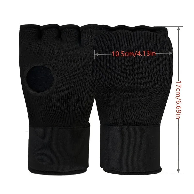 Gants de Boxe à Doigts Courts MMA avec Rembourrage en Mousse Épaisse – Gants de Formation pour MMA, Muay Thai, Kickboxing, Sanda - BLACKBEARD OUTDOOR INDUSTRIES
