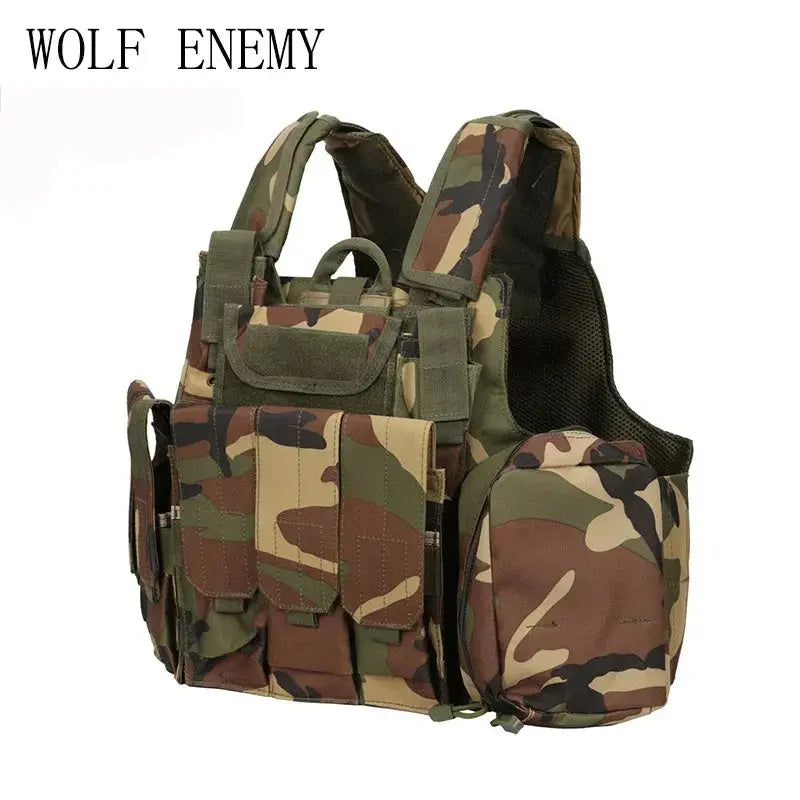 Wolf Enemy CIRAS Plate Carrier – Gilet Porte-Plaques Tactique MOLLE Ma boutique