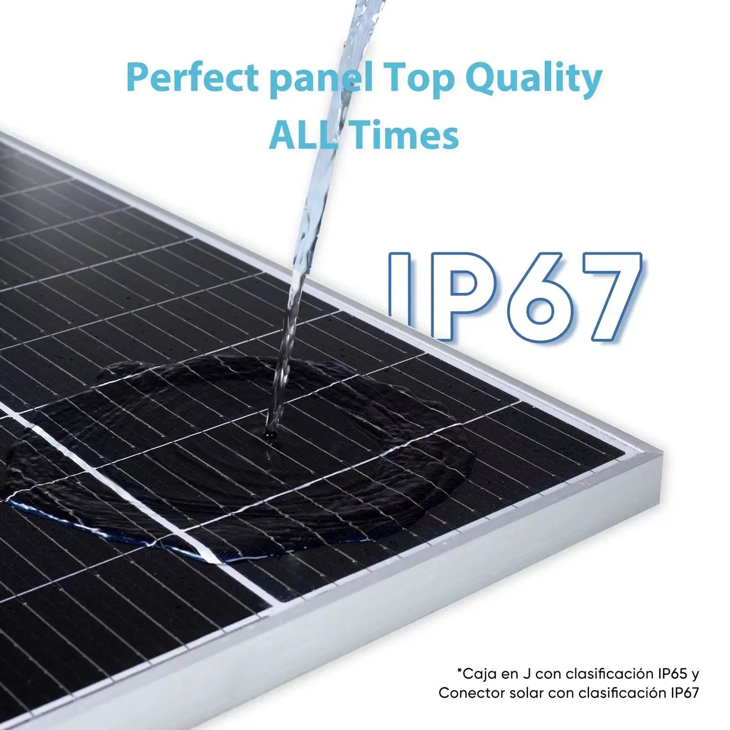 Panneau Solaire Rigide 100W Monocristallin 18V pour Batterie 12V/24V – JINGYANGPV - BLACKBEARD OUTDOOR INDUSTRIES