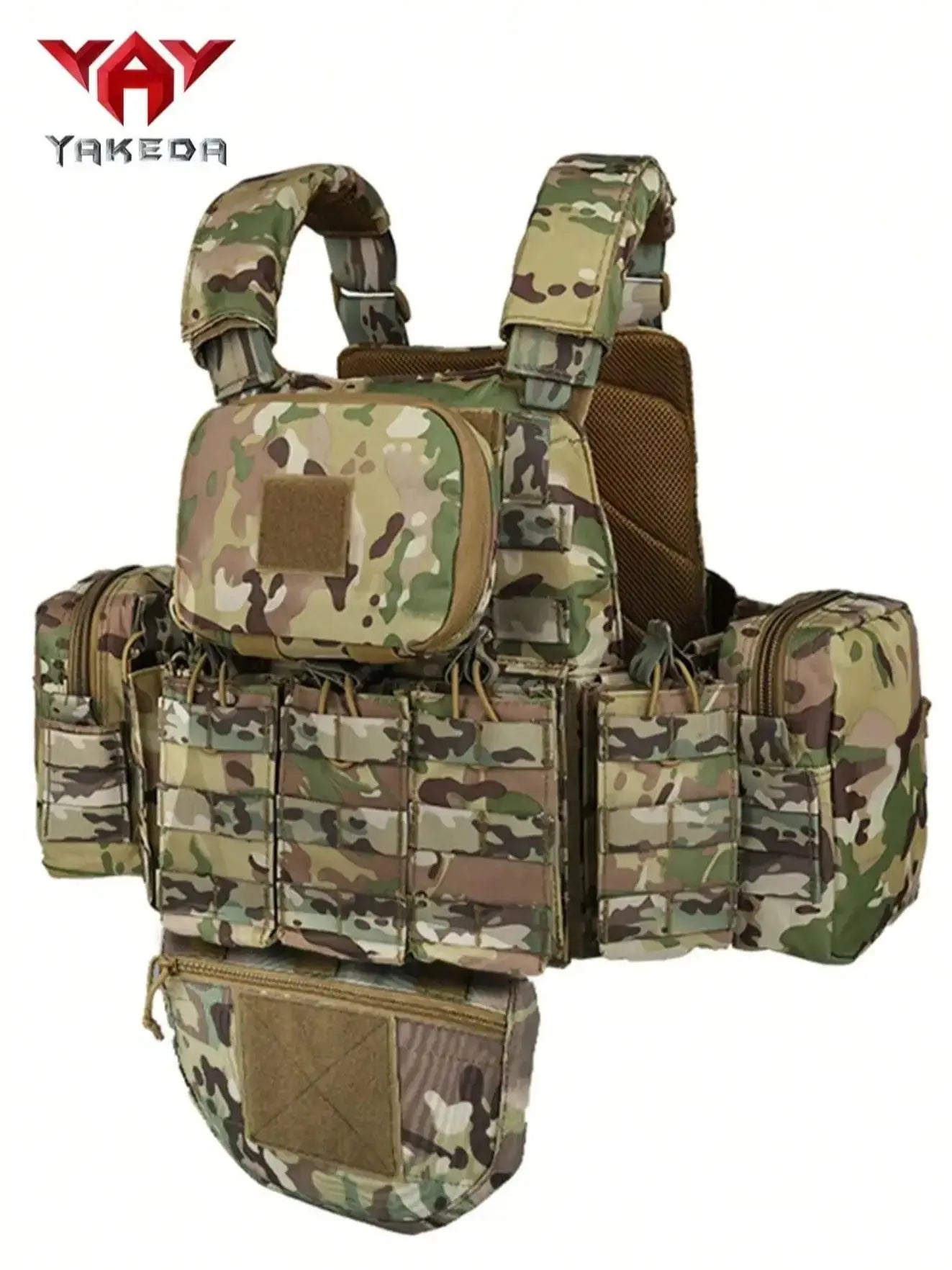 Gilet Tactique YAKEDA - Sac Équipement 5 pièces, Résistant à l'usure et à la déchirure Ma boutique