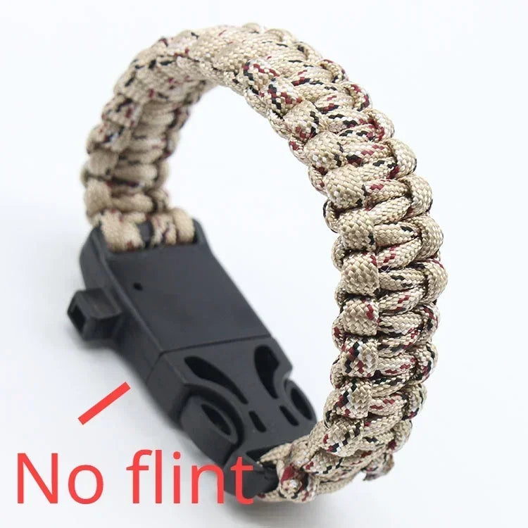 Bracelet de Survie Multi-fonction en Paracorde 4 mm – Équipement Militaire d'Urgence - BLACKBEARD OUTDOOR INDUSTRIES