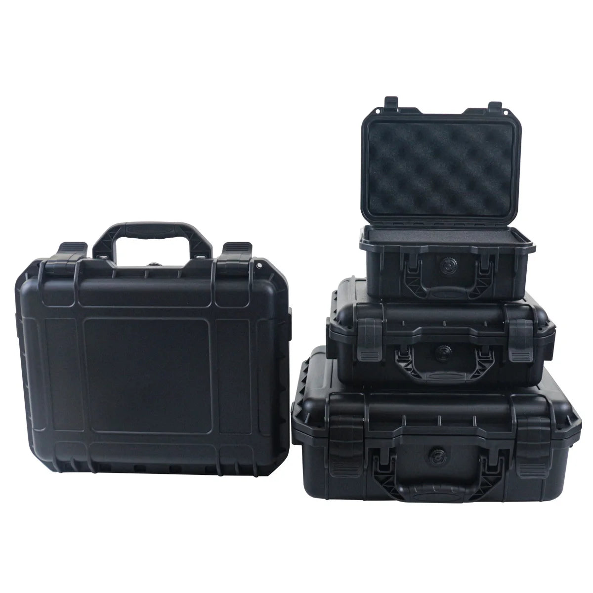 Mallette de Transport Rigide Étanche avec Mousse Prédécoupée – Boîte de Rangement de Sécurité pour Outils, Matériel, Optique, Drone Ma boutique