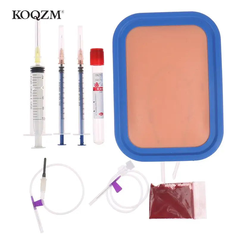 Modèle d’Entraînement à la Ponction Veineuse et Injection IV pour Infirmières – Silicone avec Retour de Sang Ma boutique