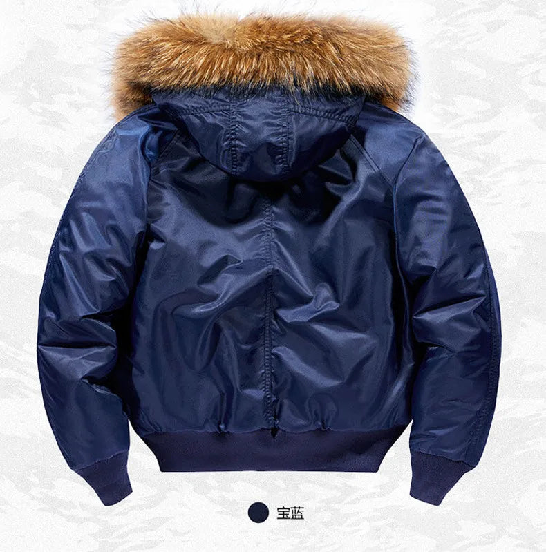 Veste Bombardier Homme Hiver Chaude - BLACKBEARD OUTDOOR INDUSTRIES