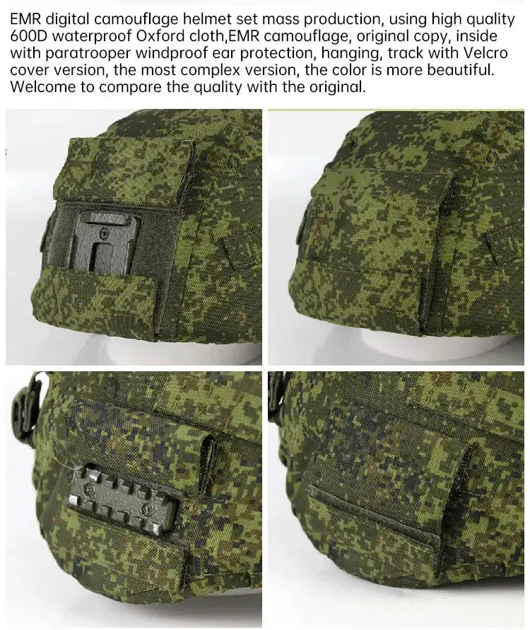 Casque Tactique d’Entraînement 6B47 – Réplique Russe "Little Green Man" Ma boutique