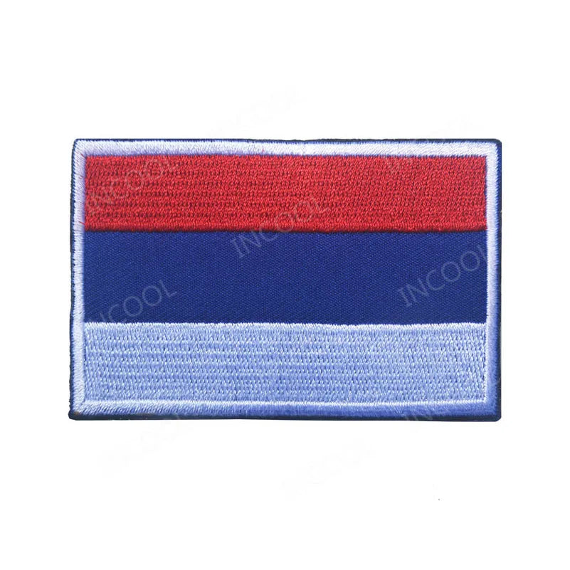 Patch Brodé Russie Soviétique – Bande Noire et Jaune Réfléchissante Infrarouge - BLACKBEARD OUTDOOR INDUSTRIES