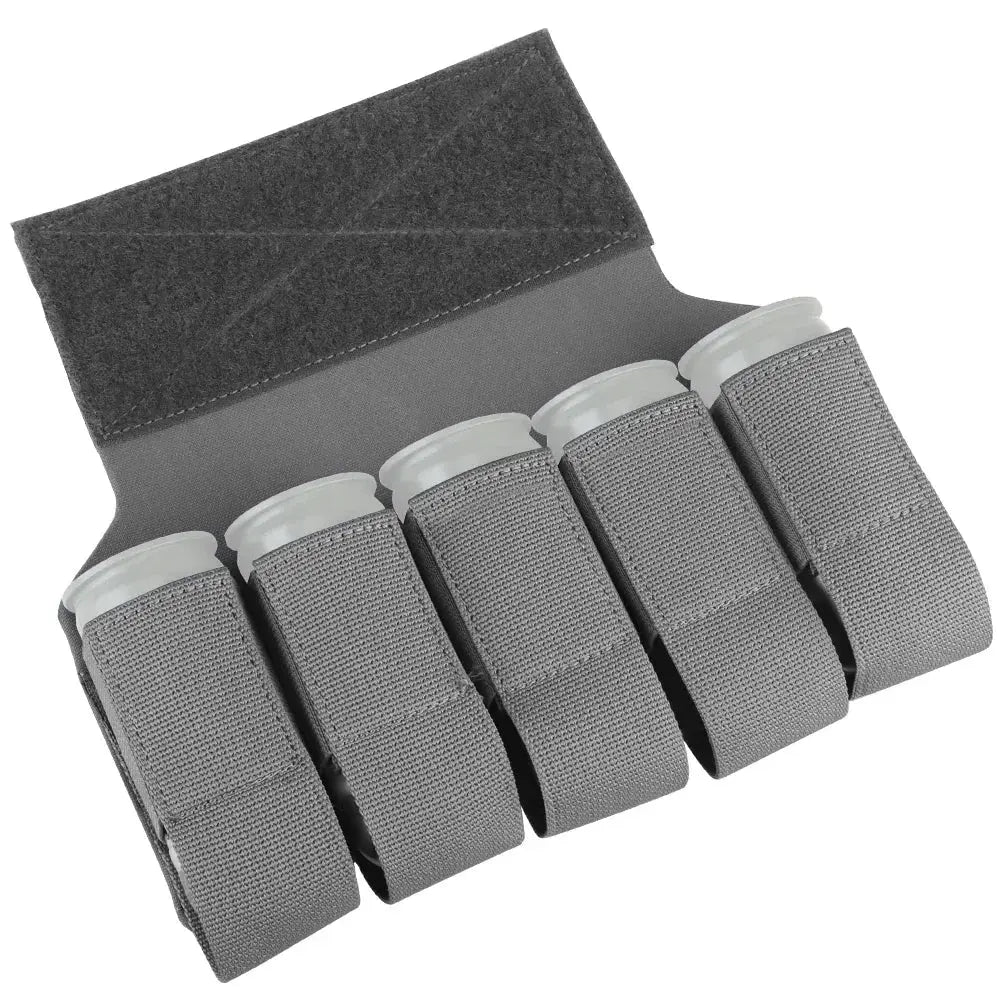Pochette Airsoft M203 5 Coups 40MM – Support Grenades pour Gilet Tactique, Chest Rig, Plate Carrier Ma boutique