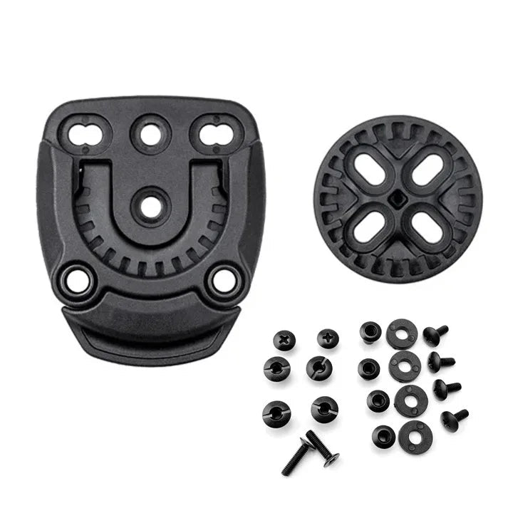 Système de Montage Rapide Tek-Mount MINI CNC Personnalisé pour Étui, Clip de Ceinture, et Équipement Tek-Lok BLACKBEARD OUTDOOR INDUSTRIES