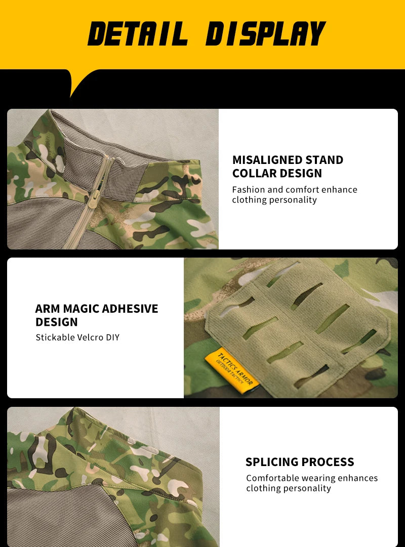 Chemise Tactique Homme à Séchage Rapide - Chemise de Travail Légère à Manches Longues pour Airsoft, Outdoor, Chasse, Randonnée - BLACKBEARD OUTDOOR INDUSTRIES