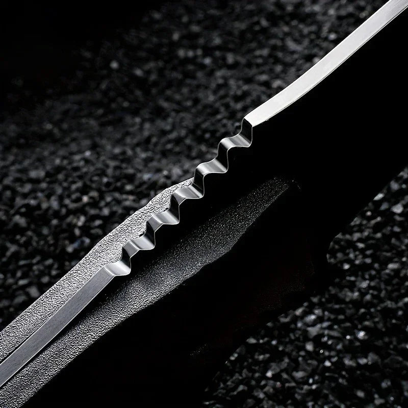 Couteau Pliant Haute Dureté avec Étui – Portable pour Camping, BBQ, Plongée et Épluchage de Fruits - BLACKBEARD OUTDOOR INDUSTRIES