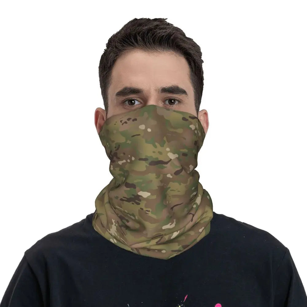 Tiger Stripe Camo – Bandeau Tour de Cou Hiver Multifonction pour Hommes et Femmes | Parfait pour Randonnée, Cyclisme, Sports Outdoor et Usage Quotidien - BLACKBEARD OUTDOOR INDUSTRIES