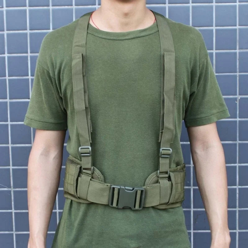 Ceinture Tactique MOLLE Multifonction - Harnais Tactique Nylon - BLACKBEARD OUTDOOR INDUSTRIES