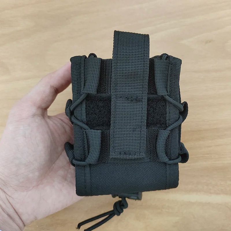 Étui Tactique MOLLE pour Menottes – Pochette de Ceinture pour Menottes Asp, à Charnière, à Chaîne et Rigides – Accessoire de Police, Chasse et Activités Extérieures BLACKBEARD OUTDOOR INDUSTRIES