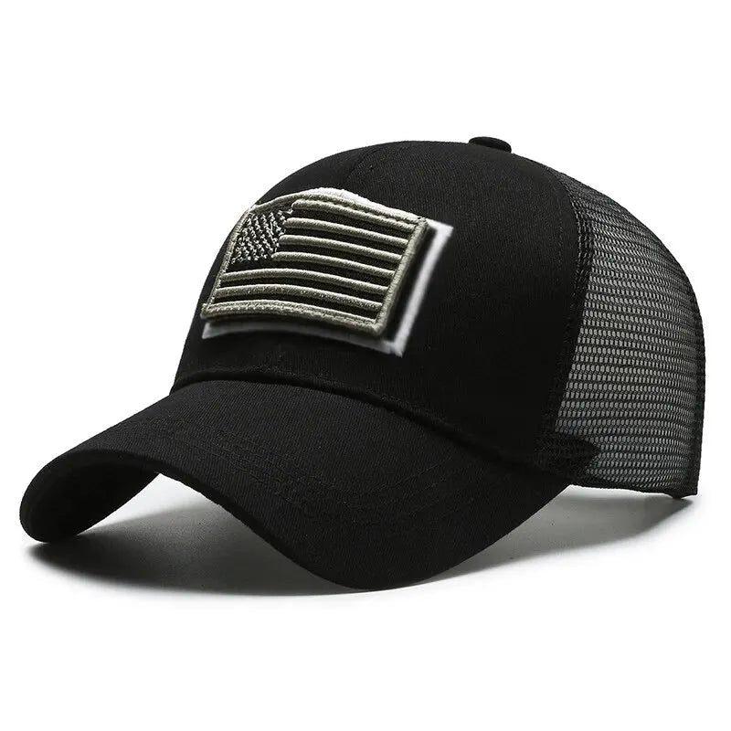 Casquette Baseball Mesh Respirante Brodée – Unisexe, Protection Solaire, Printemps & Été - BLACKBEARD OUTDOOR INDUSTRIES
