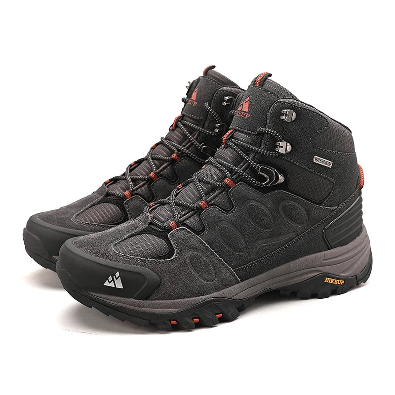 Bottes de Randonnée Hautes pour Homme – Chaussures Outdoor d’Hiver, Lacets, Antidérapantes, Confortables et Chaudes, Idéales pour Trekking et Activités Sportives - BLACKBEARD OUTDOOR INDUSTRIES