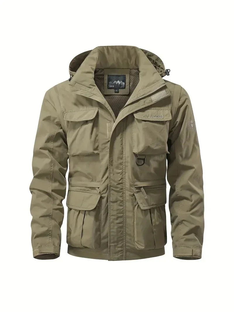 Veste Cargo Multi-Poches Homme – Imperméable & Modulable - BLACKBEARD OUTDOOR INDUSTRIES