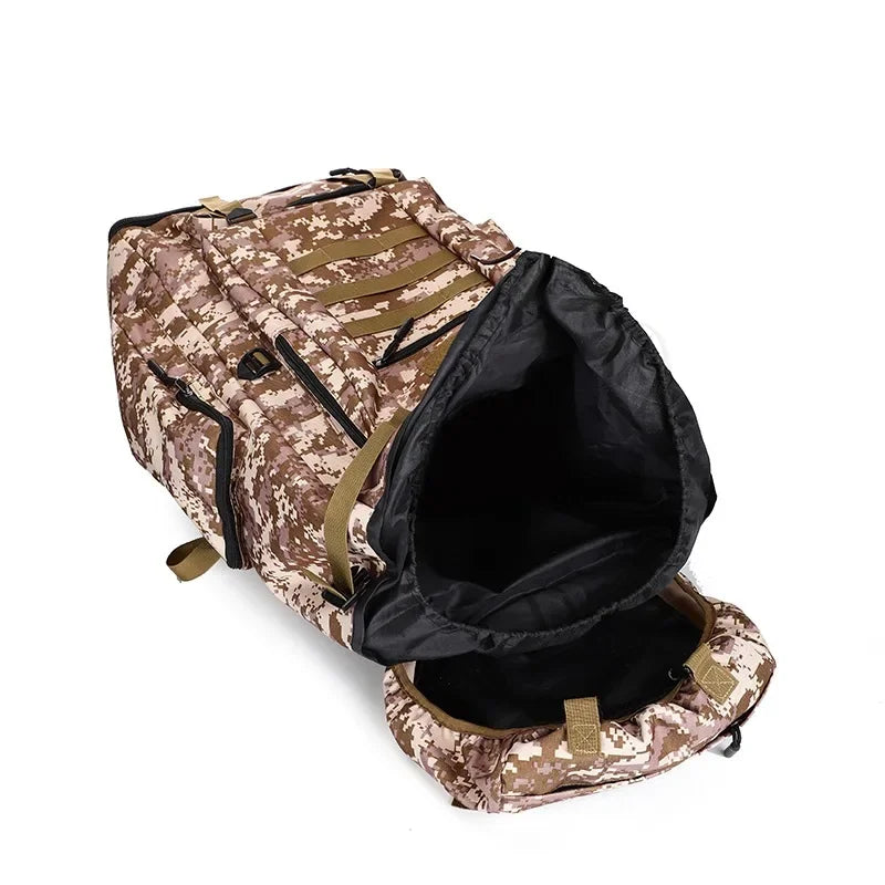 Sac à Dos Tactique 80L / 100L – Grand Volume pour Randonnée, Camping & Trekking - BLACKBEARD OUTDOOR INDUSTRIES