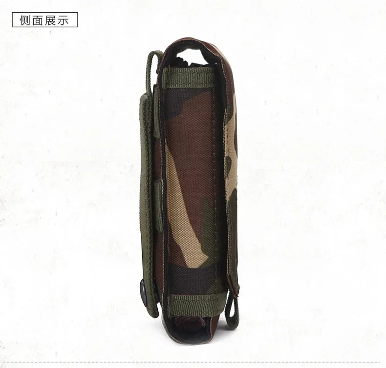 Poche Tactique Outdoor – Support Téléphone Camouflage pour Ceinture – Étui Étanche en Nylon 600D pour Sports, Chasse et Activités Extérieures - BLACKBEARD OUTDOOR INDUSTRIES