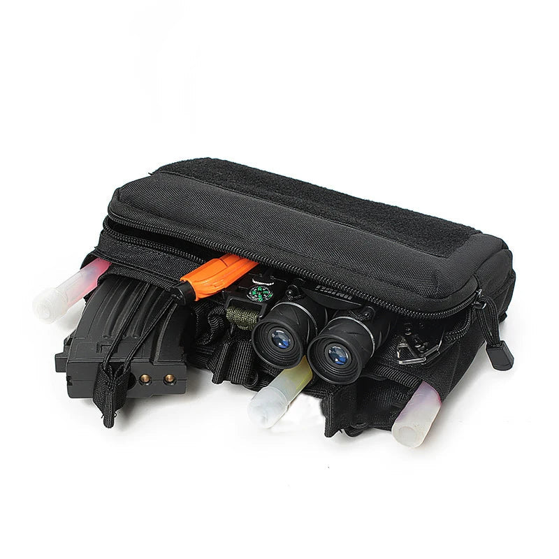 Poche à Chargeurs Tactique 5.56/.223 7.62mm pour M4 M16 AK AR avec Molle - Poche Triple à Accès Rapide BLACKBEARD OUTDOOR INDUSTRIES