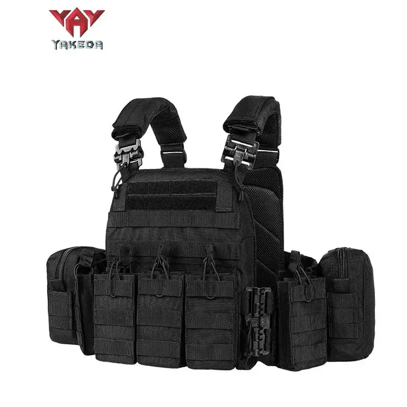 YAKEDA chaleco Plate Carrier Vest Quick Release 1000D Nylon Molle Ma boutique