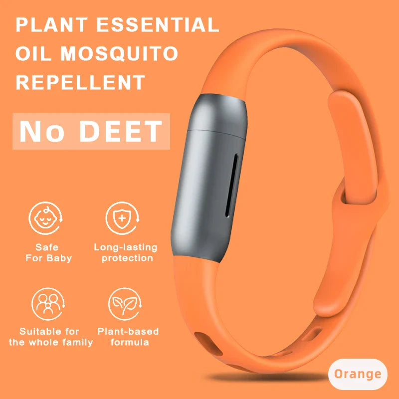 Bracelet Répulsif Anti-Moustiques en Silicone - Protection Naturelle contre les Piqûres de Moustiques pour Adultes et Enfants - BLACKBEARD OUTDOOR INDUSTRIES