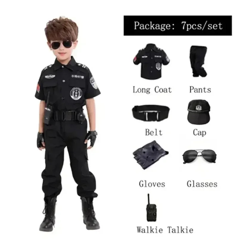 déguisement uniforme de police pour enfants Ma boutique