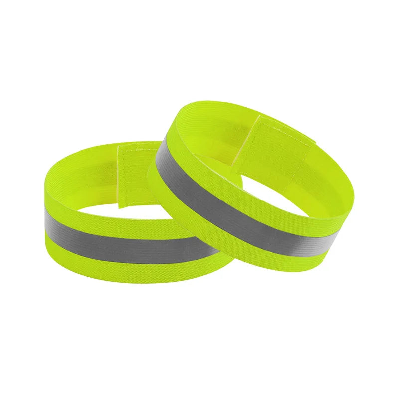 2PCS Brassards Réfléchissants à LED – Pour Running, Vélo, Randonnée - BLACKBEARD OUTDOOR INDUSTRIES