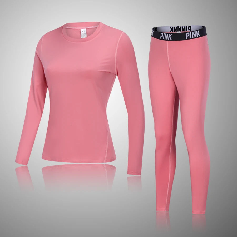 Ensemble de Sous-Vêtements Thermiques Femme – Sous-Vêtements Longs Compression, Idéals pour le Sport et les Activités Extérieures - BLACKBEARD OUTDOOR INDUSTRIES