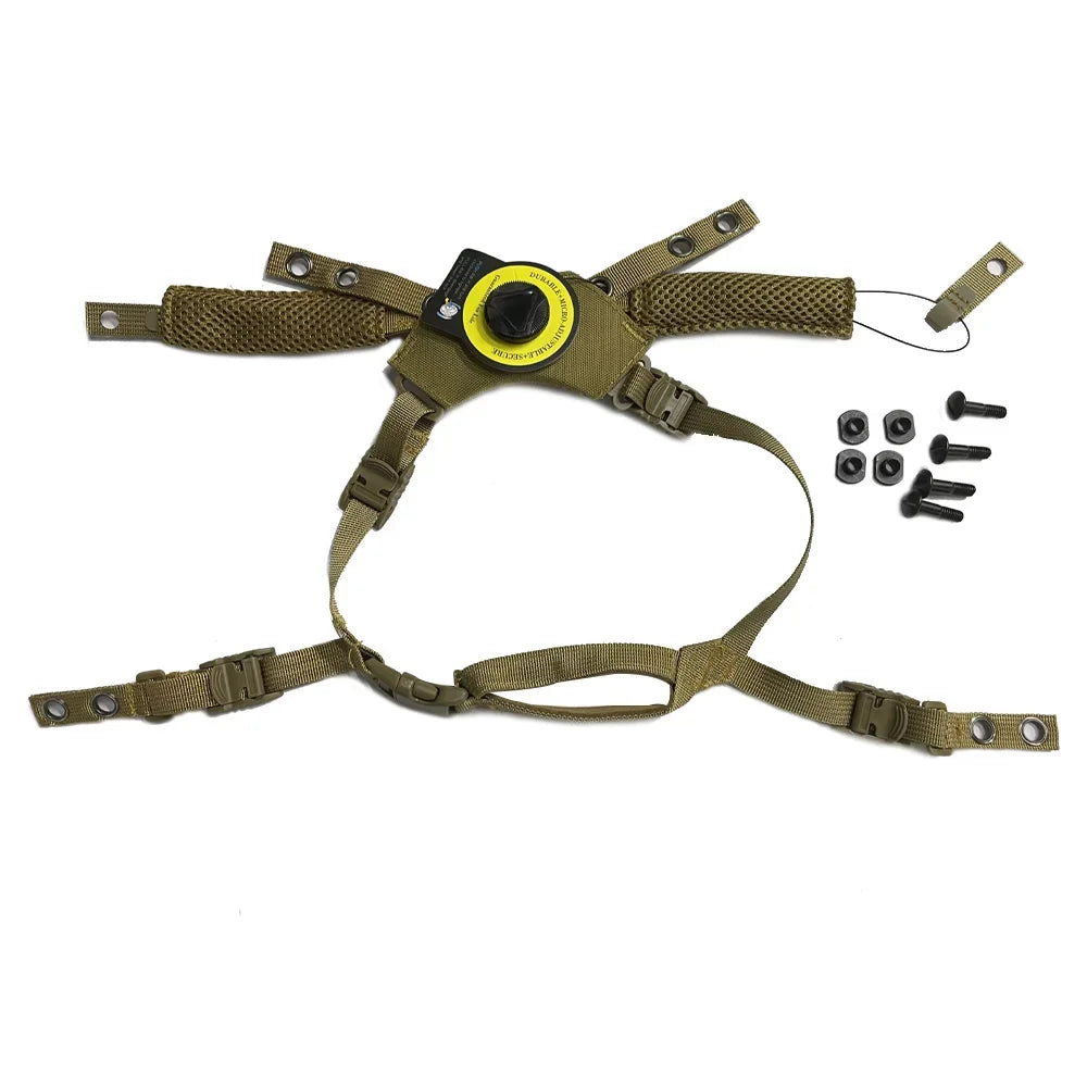 Système de Suspension & Coussinets Mémoire pour Casque Wendy, Fast MICH, ACH Ma boutique